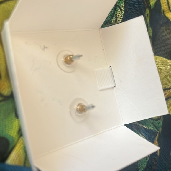 Brand New Bella Jack Cubic Zirconia Large Half Inch Studs Sparkly Post Earrings - Picture 12 of 16